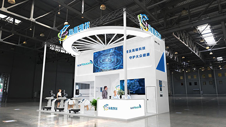意點會展/大型上海展會特裝展臺的展位如何設計布局